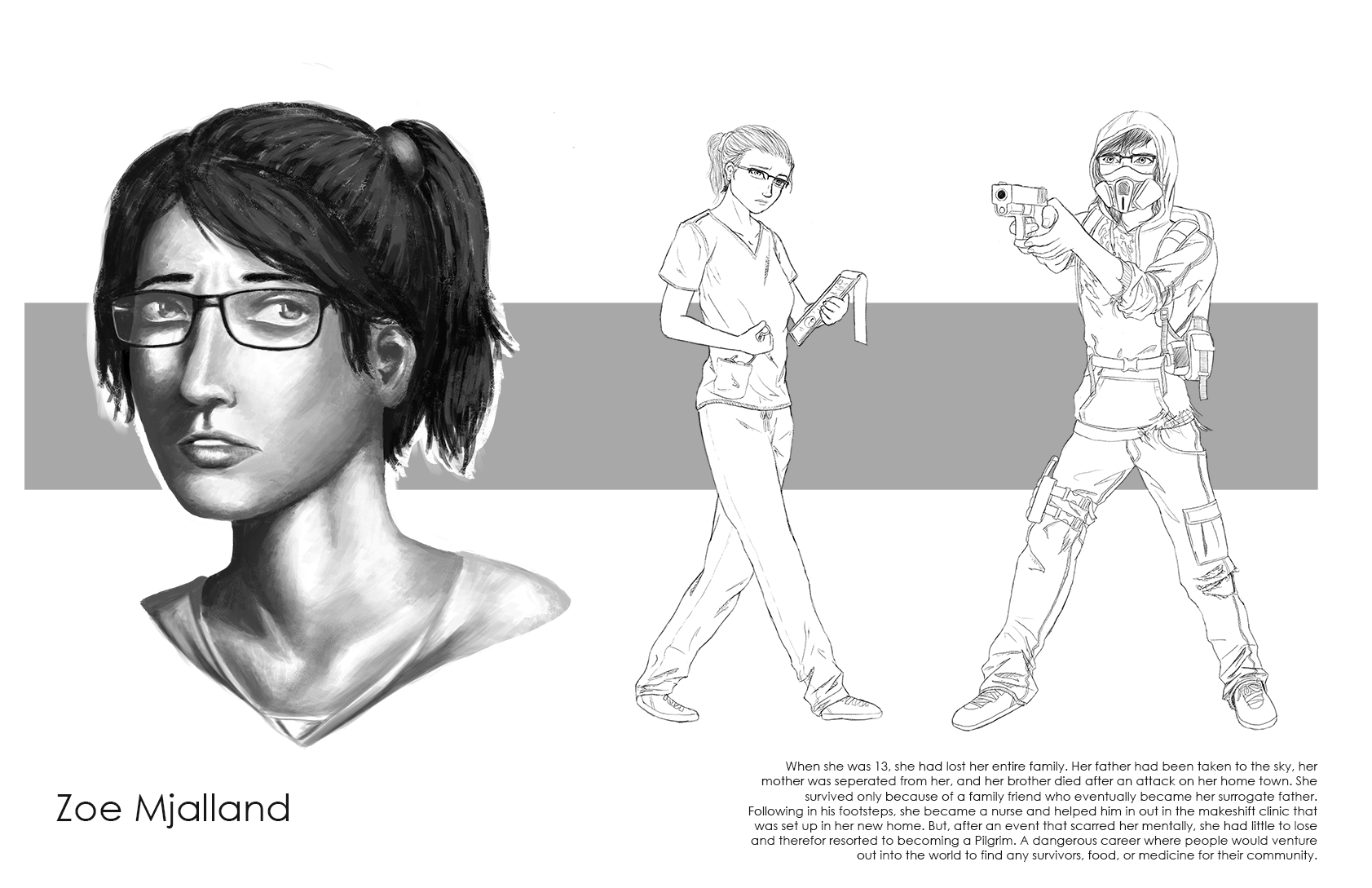 Main character 1 character portraits