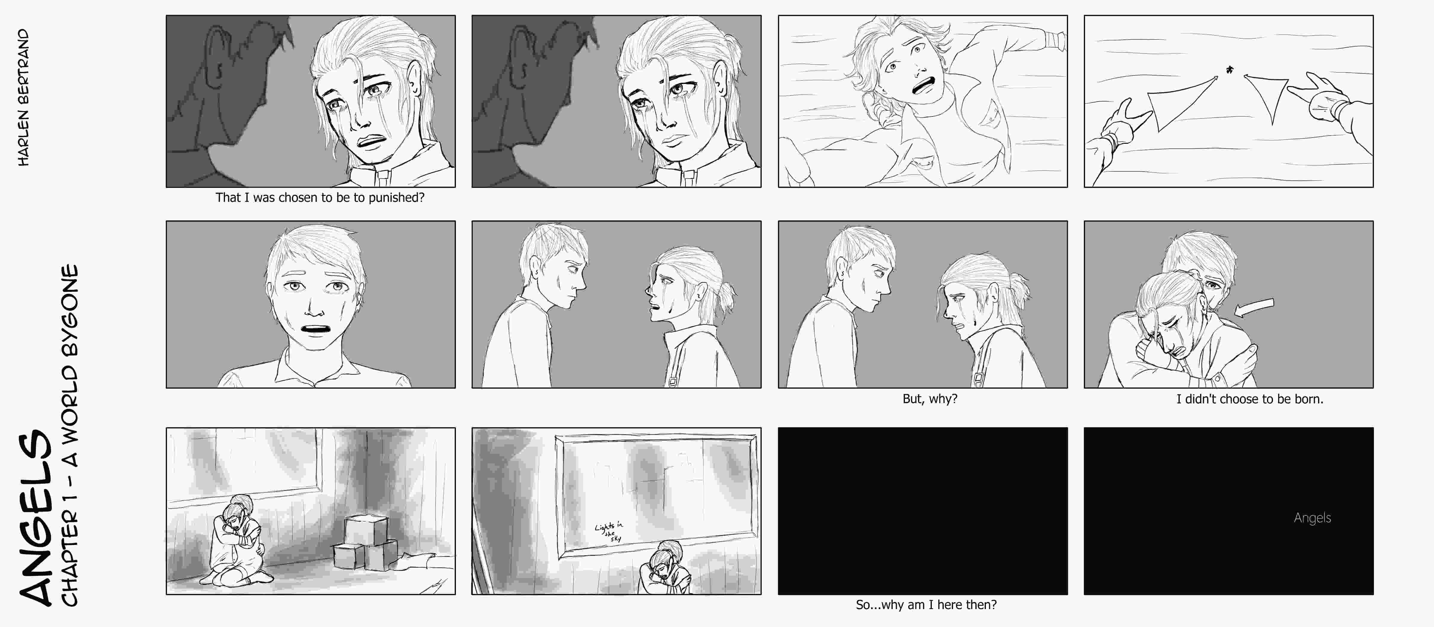 Page 5 of the Angels Storyboard