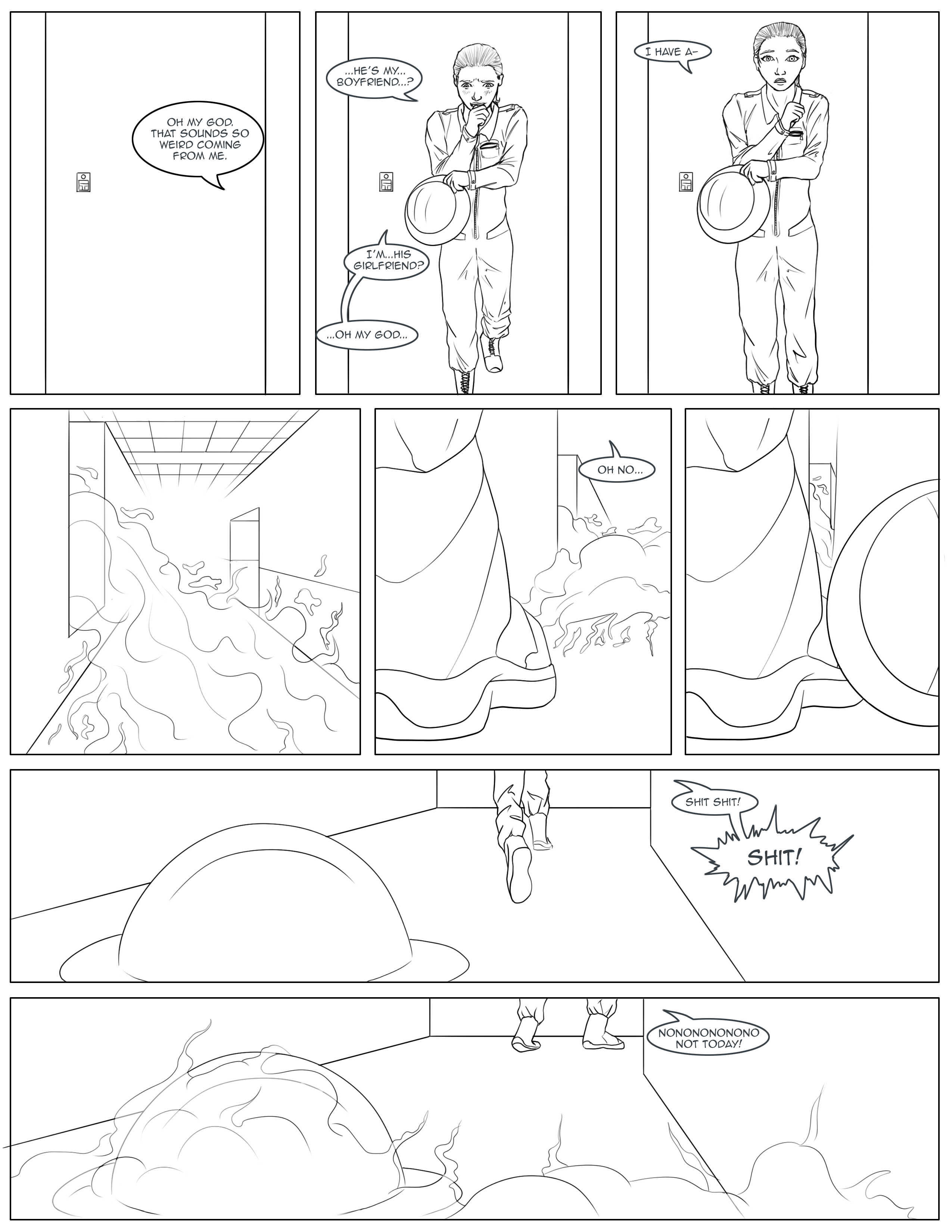 Page 7 of the Angels concept comic