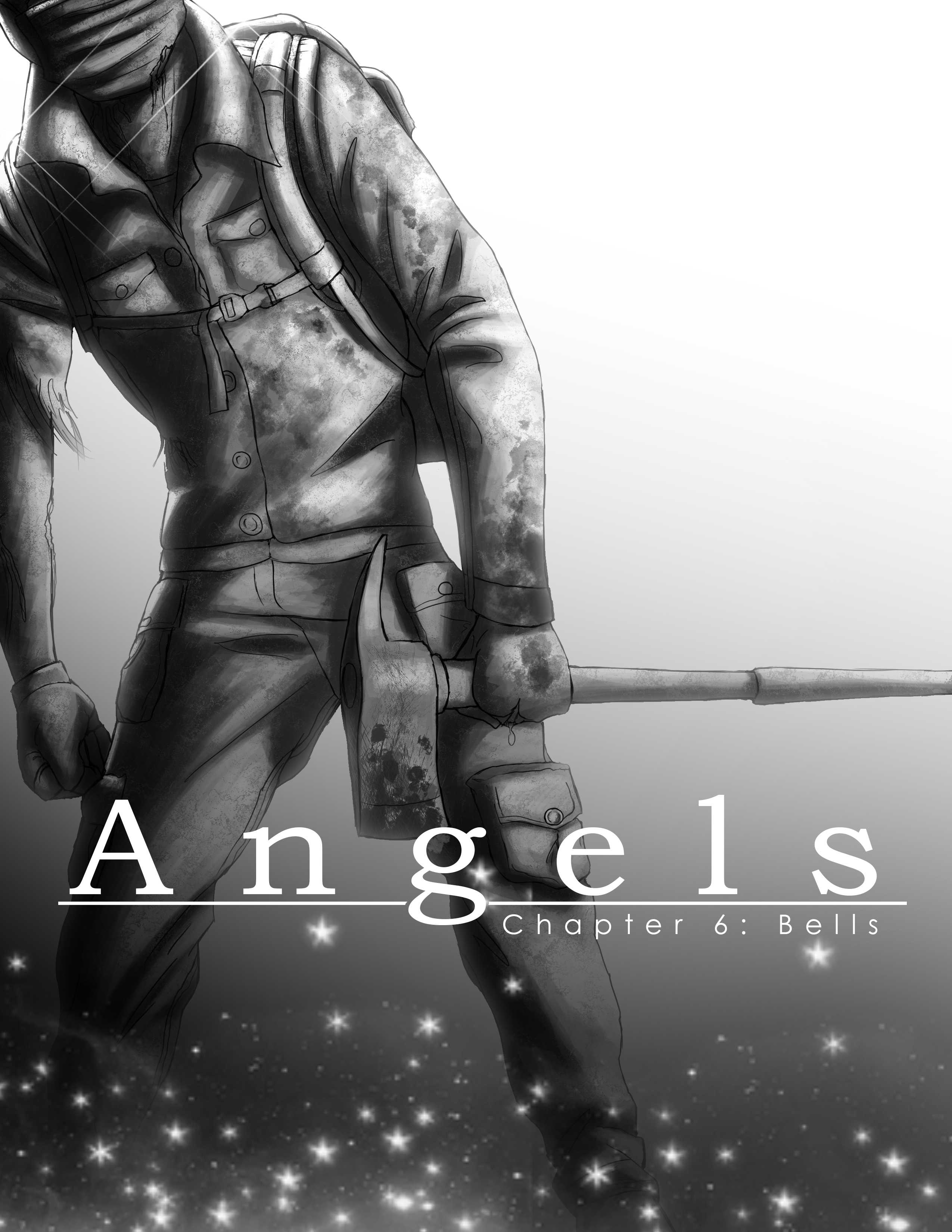 Cover art of the Angels concept comic